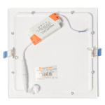 Світильник точковий врізний ЄВРОСВІТЛО 18Вт квадрат LED-S-225-18 4200К - Зображення 4