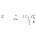 LED FITO лампа VIDEX T8F 9W 0.6M - Зображення 5