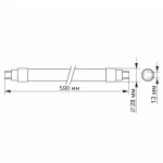 LED FITO лампа VIDEX T8F 9W 0.6M - Зображення 5