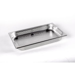 Гастроємність Brillis перфорована н/с без ручок 1/1x65mm, Ø 6 mm