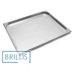 Гастроємність Brillis н/ж сталь GN 2/1-40 мм (650x530x40мм)
