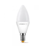 LED лампа VIDEX C37e 7W E14 4100K 220V 20шт/ящ (VL-C37e-07144) - Зображення 2