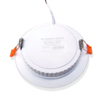 Світильник точковий врізний EVROLIGHT 18Вт коло PLAIN-18R 6400К - Зображення 2