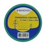 Стрічка ізоляційна 0,13мм*19мм/20м зелена - Зображення 4