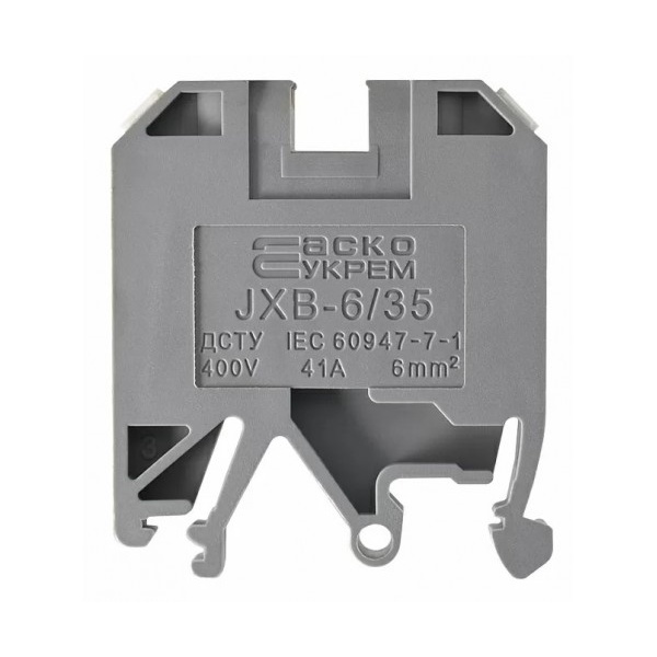 Клемник JXB 6/35 сірий