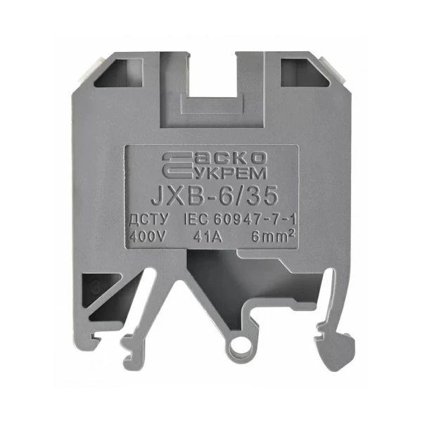 Клемник JXB 6/35 сірий