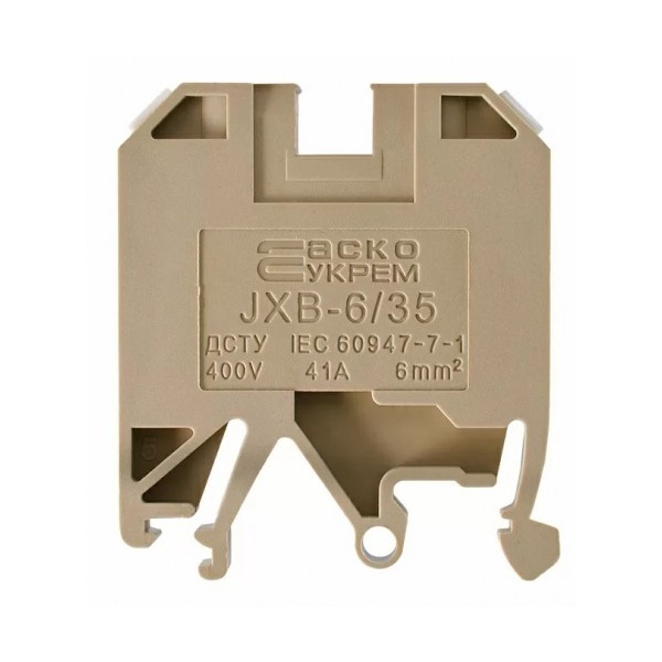 Клемник JXB 6/35 жовтий