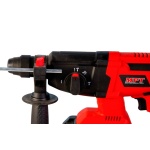 Перфоратор акумуляторний MPT SDS-PLUS 26 мм 21 В Li-ion 4 Аг 1400 об/хв 4500 уд/хв 1.5 Дж 3 режими кейс MCRH2641.B1 - Зображення 6