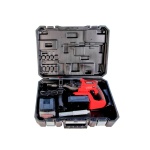 Перфоратор акумуляторний MPT SDS-PLUS 26 мм 21 В Li-ion 4 Аг 1400 об/хв 4500 уд/хв 1.5 Дж 3 режими кейс MCRH2641.B1 - Зображення 9
