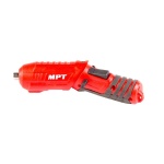 Викрутка акумуляторна поворотна MPT 4 В Li-ion 1.5 Аг 250 об/хв 3.5 Нм реверс USB кейс аксесуари 47 шт MCSD4006.3 - Зображення 5