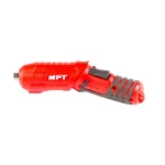 Викрутка акумуляторна поворотна MPT 4 В Li-ion 1.5 Аг 250 об/хв 3.5 Нм реверс USB кейс аксесуари 47 шт MCSD4006.3 - Зображення 5