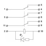 Реле МК3P (AC 110 V) - Зображення 3