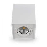 Світильник Feron ML305 MR16/GU10 білий, квадрат, поворотний, 98*98*125мм (6559)
