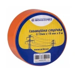 Стрічка ізоляційна 0,13мм*19мм/5м помаранчева - Зображення 3