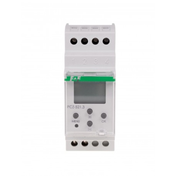 Таймер програмований F&F PCZ-521.3 (тижневий, одноканальний), NFC