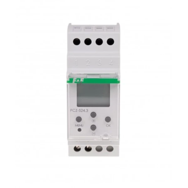 Таймер програмований F&F PCZ-524.3 (астрономічний, одноканальний), NFC