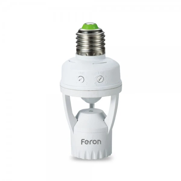 Датчик руху Feron SEN 127 60W 230V 6m 360 білий CE цокольний (4138)