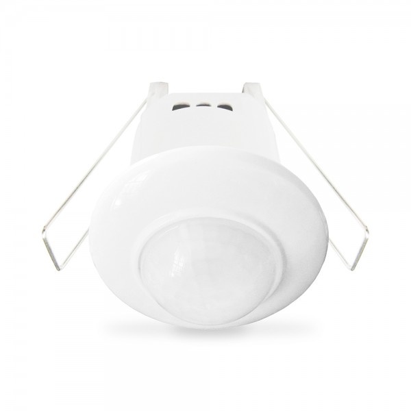 Датчик руху Feron SEN50 500W 230V 6M 360° білий CE вбудований (4467)