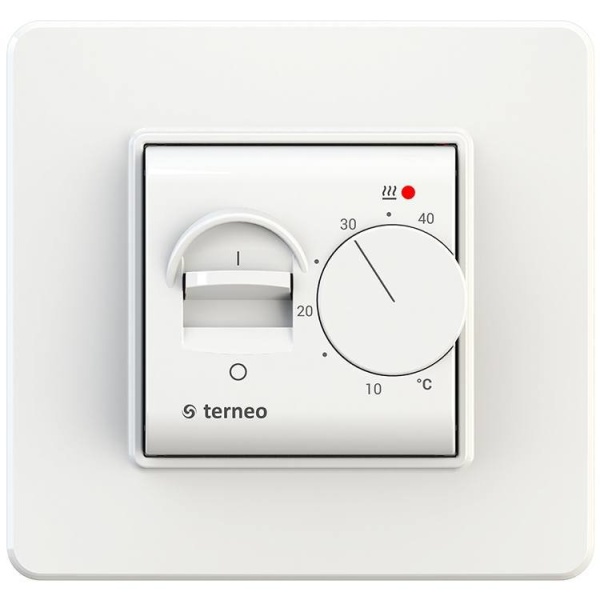 Терморегулятор terneo mex, білий