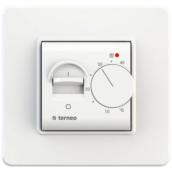 Терморегулятор terneo mex, білий