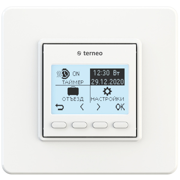 Терморегулятор terneo pro, білий, без датчика температури підлоги