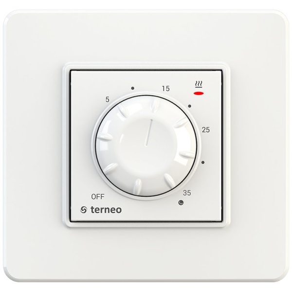Терморегулятор terneo rol, білий