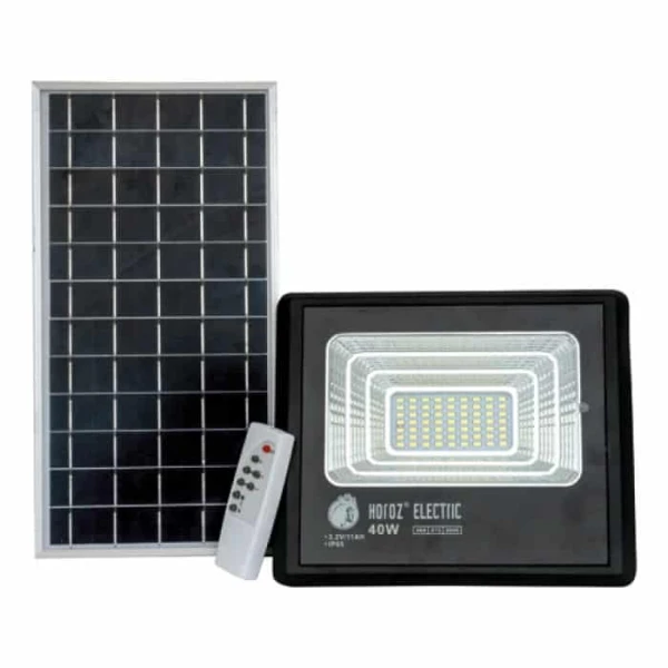 Прожектор світлодіодний із сонячною панеллю TIGER-40 40W 6400K