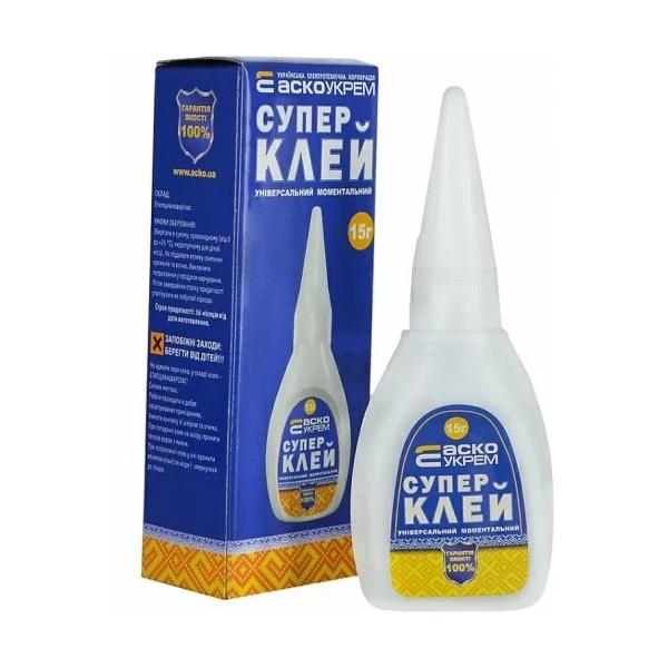 Супер Клей пляшечка 1шт - 15г