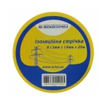 Стрічка ізоляційна 0,13мм*19мм/20м жовта - Зображення 4