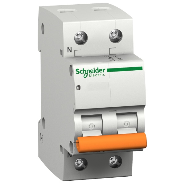 Автоматичний вимикач ВА63 1P+N 20A C Domae Schneider Electric (11214)