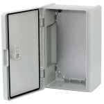 Щит ERKA 022, 200*300*120 з монтажною панеллю, опалові двері, IP65