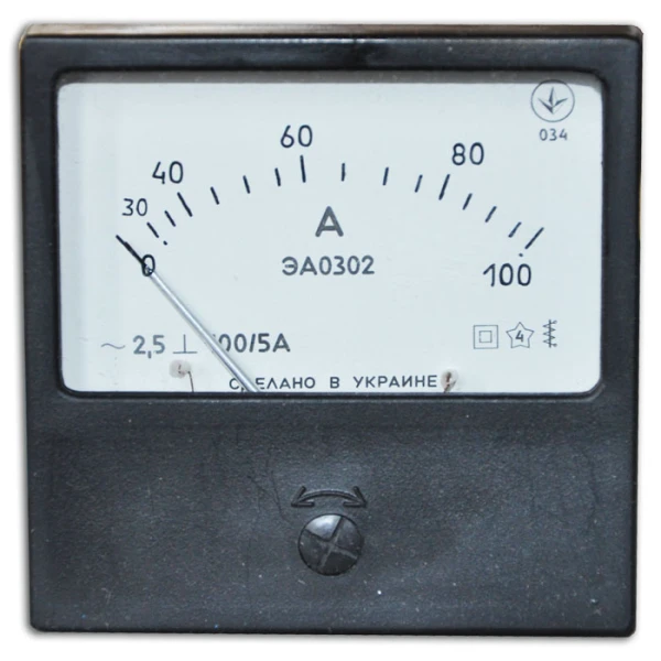 Амперметри ЭА 0302 100/5 кл.т. 2,5