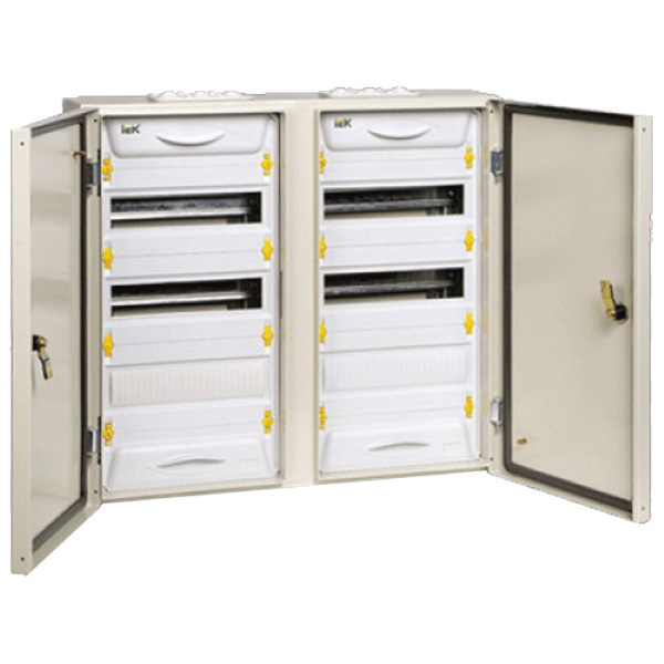 Корпус металевий ЩРн-2х36з-1 74 IP54 "UNIVERSAL" (MKM11-N-2x36-54-Z-U)