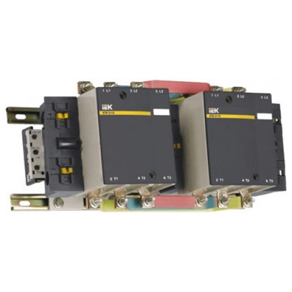 Контактор КТІ-51853 реверс 185А 220В/АС3 IEK (KKT53-185-230-10)