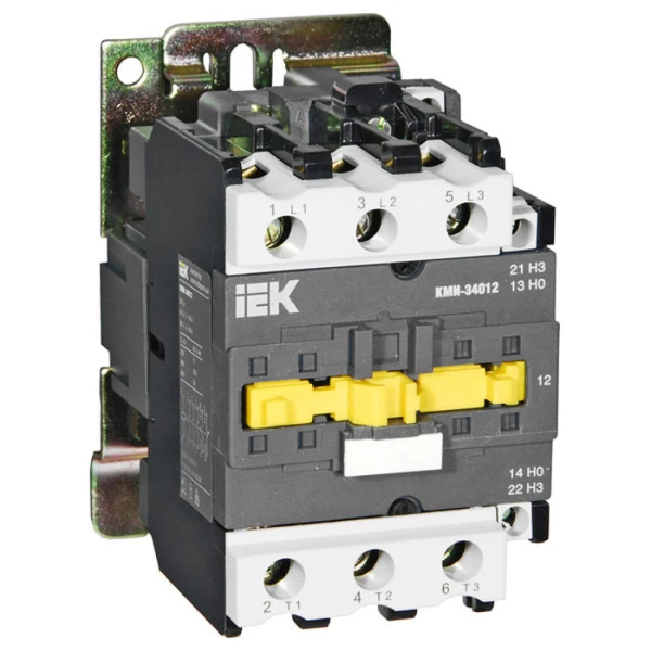 Контактор КМІ-34012 40А 220В/АС3 1з+1р (НТ+НЗ) IEK (KKM31-040-230-11)