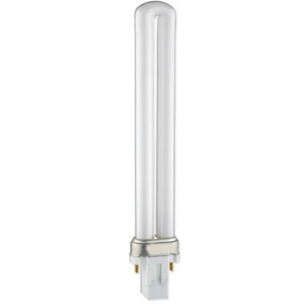 Компактна лампа люмінесцентна PL TUBE PL 9W 6400K G23 DELUX