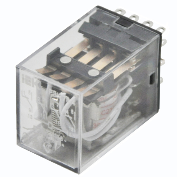 Реле РЕК78/4 (MY4) 3А 24В DC IEK (RRP20-4-03-024D)