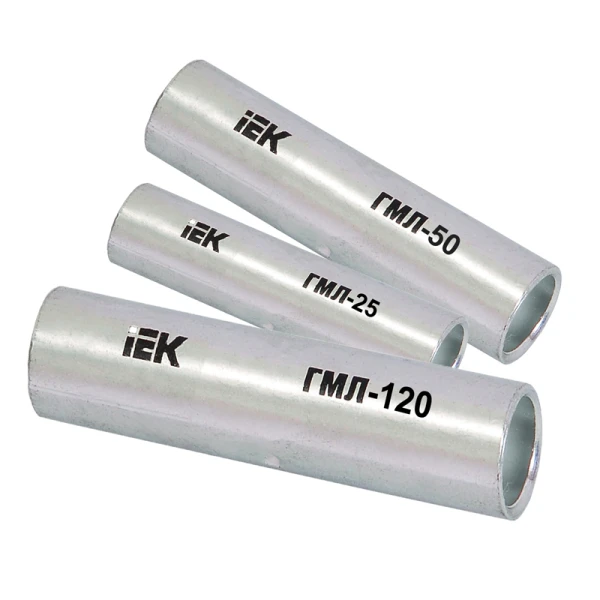 Гільза ГМЛ-35 мідна луджена сполучна IEK (UGTY10-035-08)