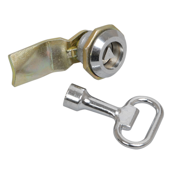 Замок-клацанка з тригранним ключем IP54 (YZK21-00)