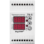 Двоканальний терморегулятор ТК-5 DigiTOP (на DIN-рейку) - Зображення 2