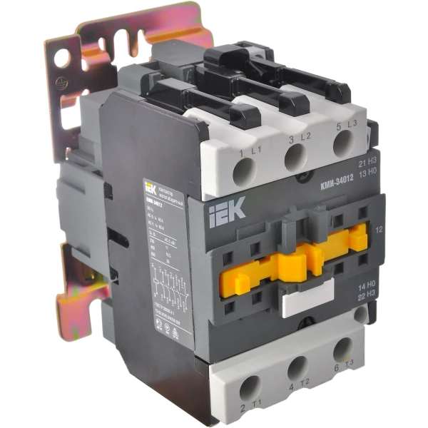 Контактор КМІ-34012 40А 400В/АС3 1з+1р (АЛЕ+НЗ) IEK (KKM31-040-400-11)