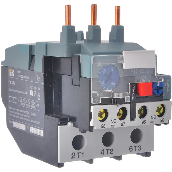 Реле РТІ-2355 електротеплове 28-36 А IEK (DRT20-0028-0036)