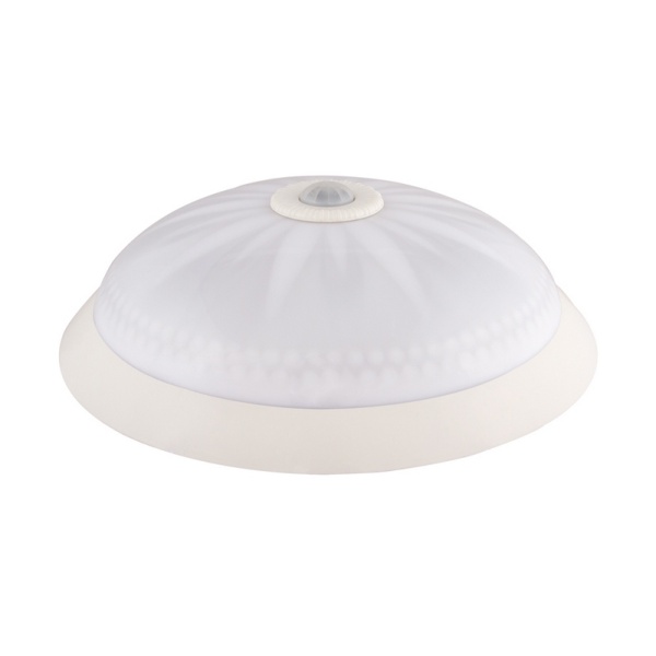 Світильник ERKA 1149D LED-В настінний з вбудованим датчиком руху 24W 6000K білий IP20 (170404)