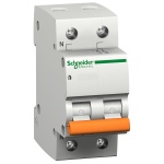 Автоматичний вимикач ВА63 1P+N 63A C Domae Schneider Electric (11219)
