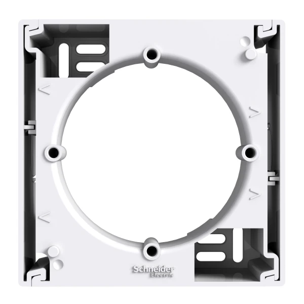 Коробка для зовнішнього монтажу біла ASFORA Schneider Electric (EPH6100121)