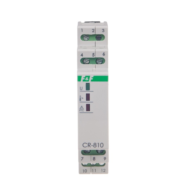 Термореле CR-810DUO, захист електродвигуна від перегріву