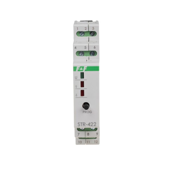 Реле керування ролетами F&F STR-422, 230V AC, однокнопочне