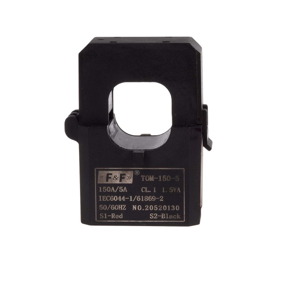 Трансформатор струму F&F TOM-150-5, з розбірним сердечником, 150/5