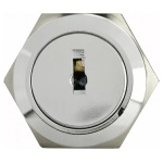 TY 19C-K11/3 Кнопка металева з ключем 3-х поз 2NO+2NC. - Зображення 4