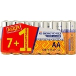 Батарейка лужна AА.LR6. АКЦІЯ (shrink 7+1)